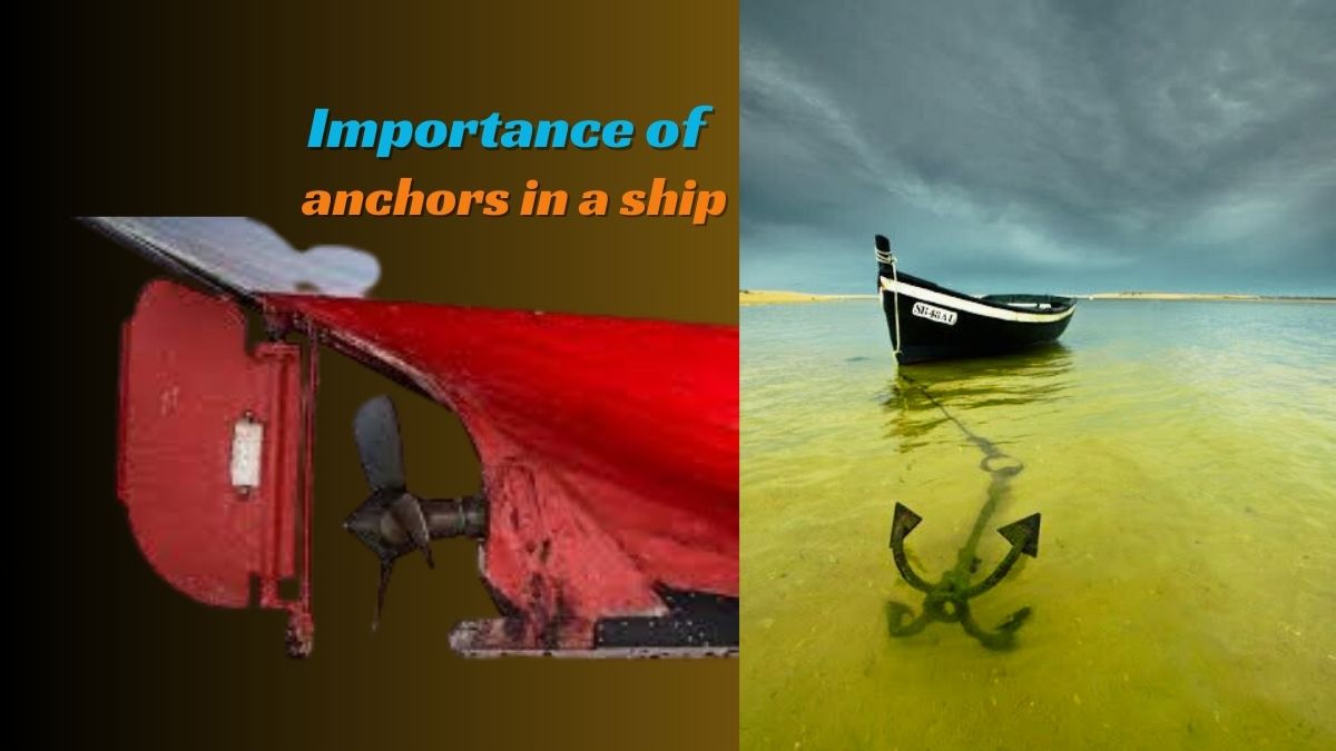 importance of anchors in a ship